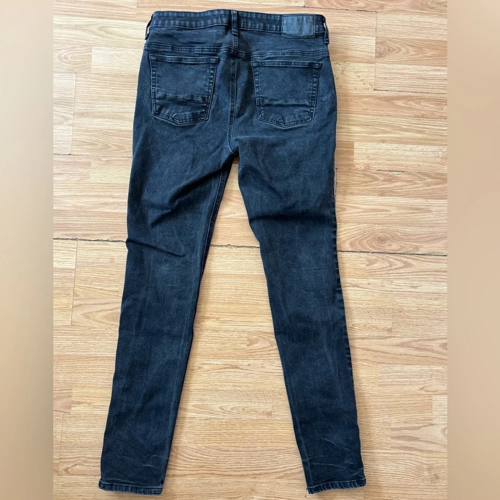 PacSun Dark Wash Black Men's Jeans 32 x 32 - Picture 3 of 6
